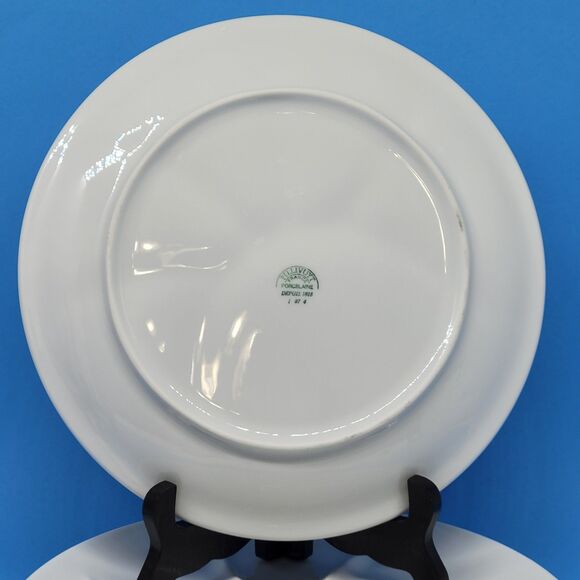 Pillivuyt France Porcelain Depuis 1818 9 5/8" Set Of 3 White Divided Plates VGC - Picture 5 of 10